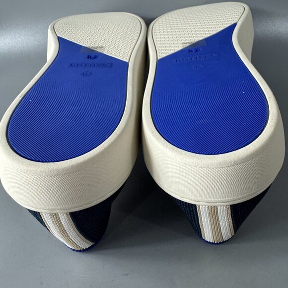 New Rothy's Navy Blue The Original Slip On Sneaker Shoes, Women's Size 13 - Picture 9 of 13